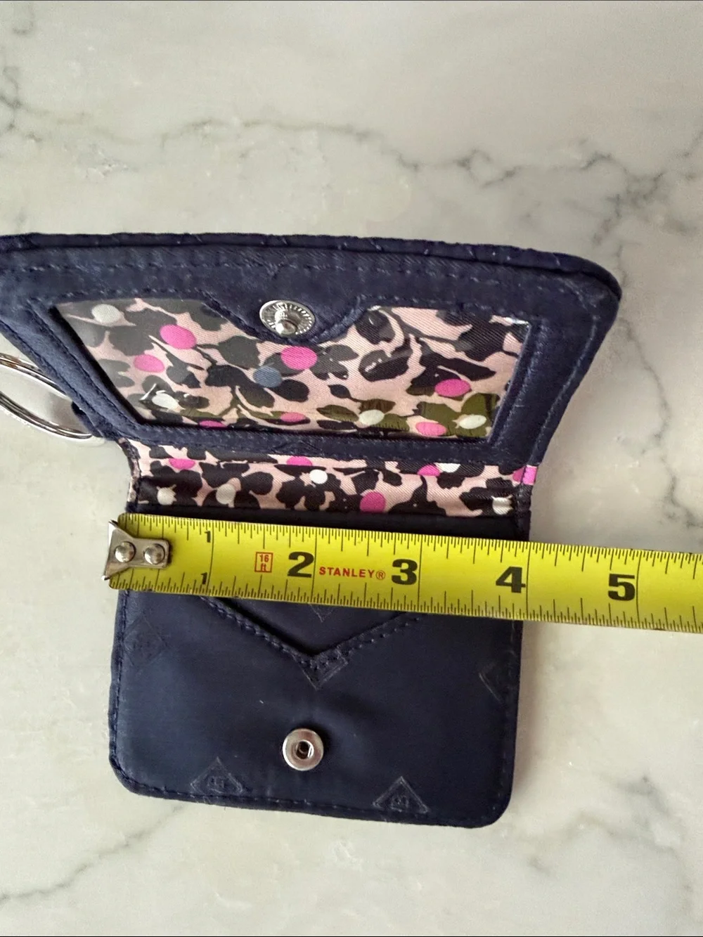 Vera Bradley compact navy